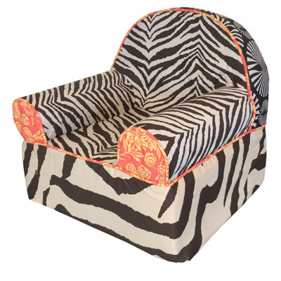 Messina Kids 6.5'' Foam Chair and Ottoman