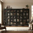 70.9'' H X 94.48'' W Book Cabinet Storage Bookcase Set