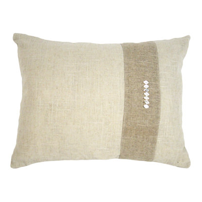Linen Lumbar Pillow Cover & Insert