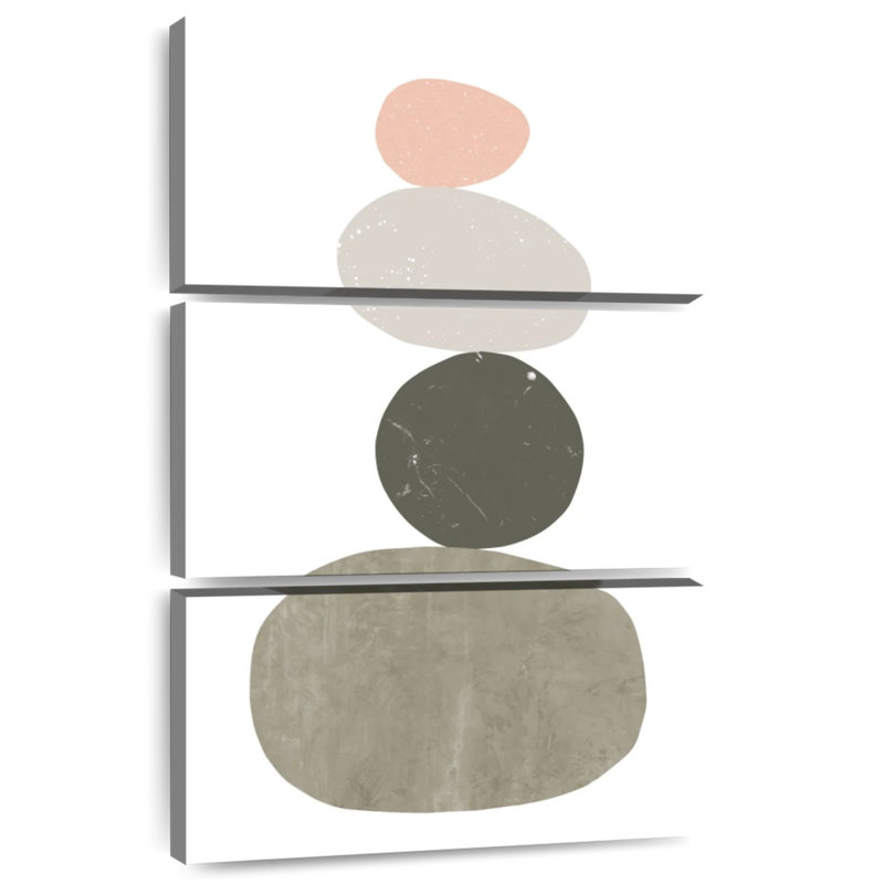 Avery Pebbles I, 50" H x 32" W