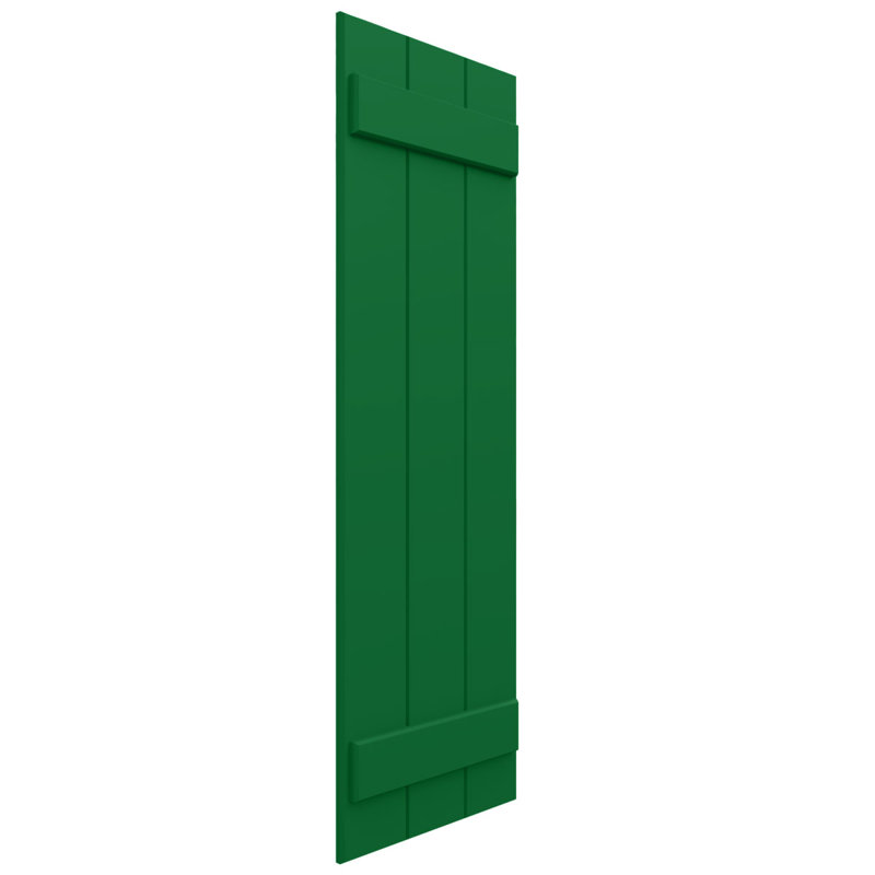 Volets l-21 1/2 po x H 27 po en composite composite EnduraCore, bleu pacifique (par paire - quincaillerie non incluse)