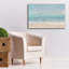 «Splatter Beach 1 Neutral» par James Wiens, art mural sur toile-646512268