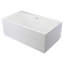 Baignoire autoportante à surface solide Metro Manhattan 64 "x 36"-50879059-88717996