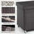 Bme 200 Gallon Water Resistant Wicker Deck Box with Wheels-114840645