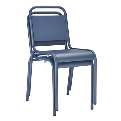 Chaise de salle à manger de terrasse empilable Nantais