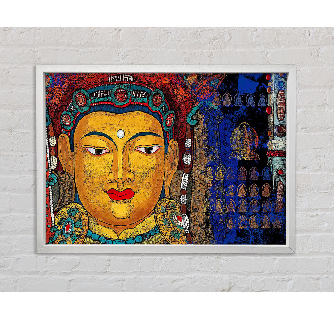 Tibetische Kunst Buddha - Druck