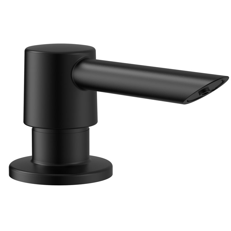 Distributeur de savon, Noir mat