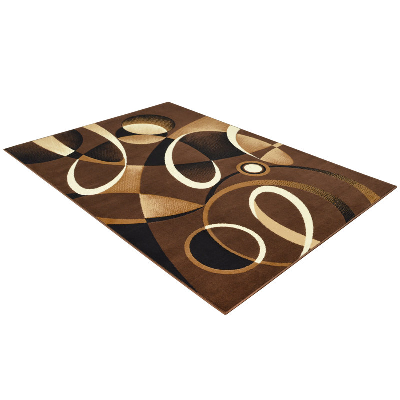 Berthe Geometric Indoor Rug, Rectangle 7'6" x 10'5"