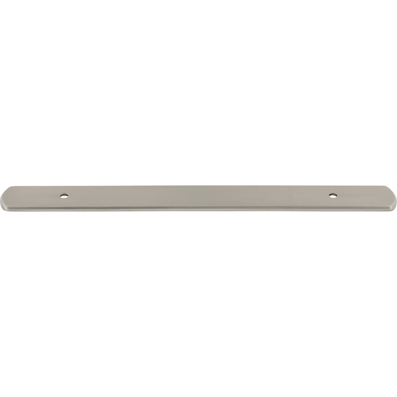 Wescott Pull Backplate, Satin Nickel