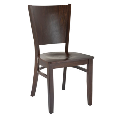 Chaise d'appoint en bois massif Calina