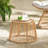 Side Table - No Assembly, Brown For Outdoors Chic Outdoor Wrap Design