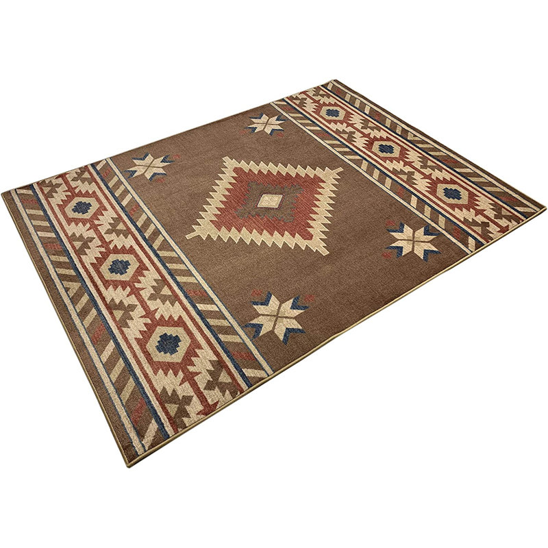 Seagirt Southwestern Indoor Rug, Rectangle 5'3" x 1"