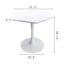 Table basse octogonale moderne de 31,50 po avec plateau en marbre imprimé Ballosh, base en métal, pour la salle à manger, la cuisine et le salon-1935366953
