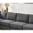 Modular Sectional Sofa Set,Convertible L Shaped Couch ,5 Seat,Reversible Sectional Sofa Couch,Upholstered,Corner Sofa,Rolled Arms,Soft Linen Fabric-1081256475