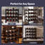 Wine Bottle Rack Black