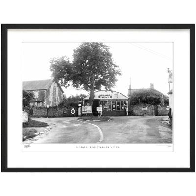 Magor, the Village C1960 1 Piece Single Picture Frame Wall Art