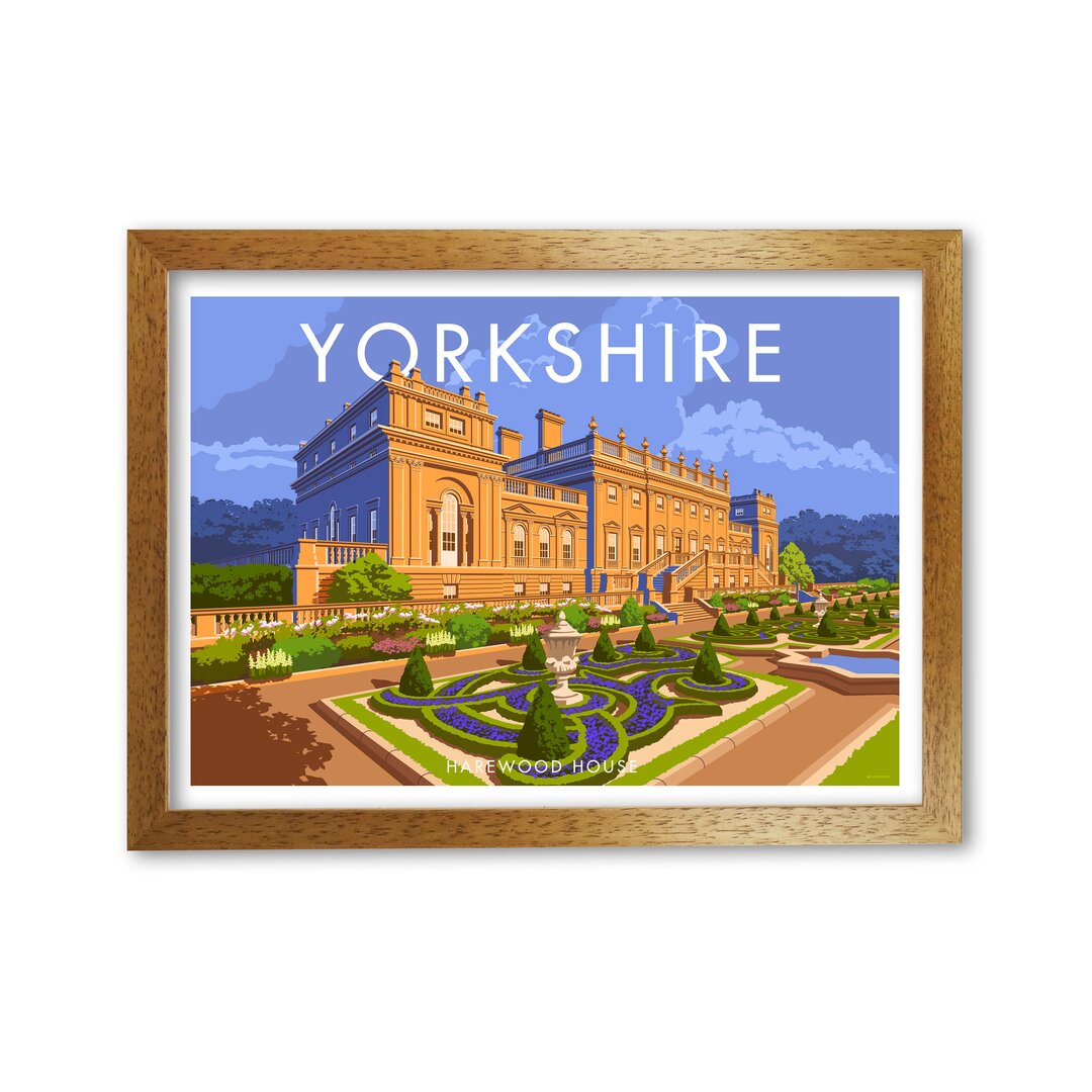 Poster Yorkshire Harewood von Stephen Millership