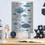 Beachcrest Home ™ «Go With the Flow II» par Courtney Prahl, art mural en métal-2003077816