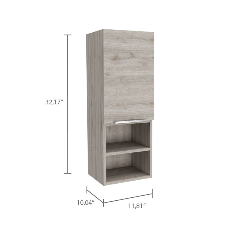 2-Shelf Bathroom Cabinet