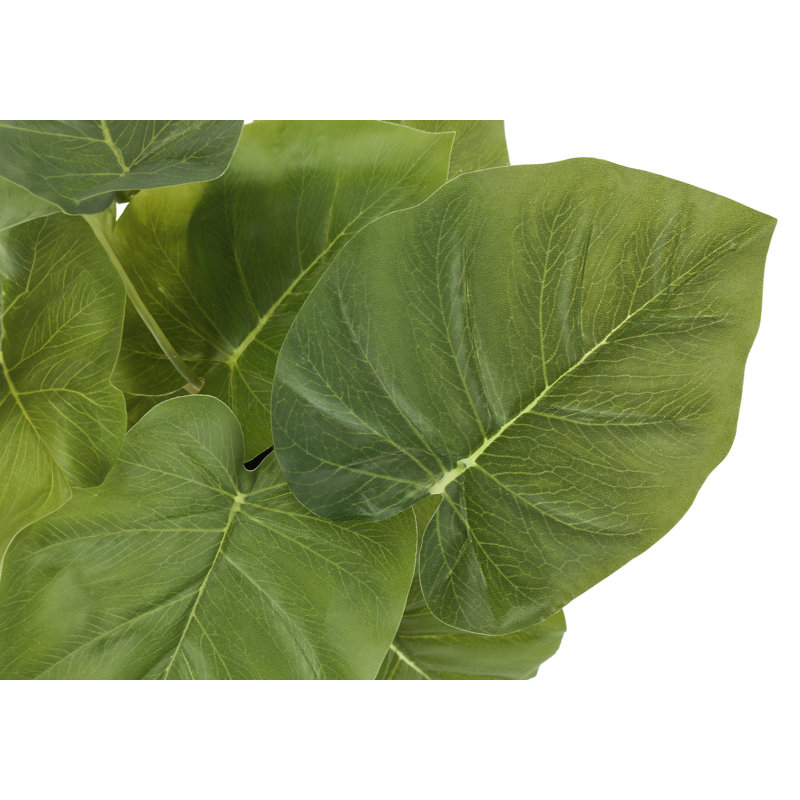 Plante artificielle, 13 po de hauteur, épipennum, intérieur, faux, faux, table, verdure, pot, ensemble de 2, décoratif, feuilles vertes, pots