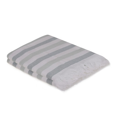 Caliee 2 Piece 100% Cotton Bath Towel Set