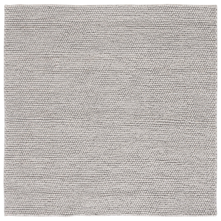 Tapis argenté fait à la main Elle