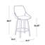 Tabouret de comptoir contemporain à hauteur fixe avec pivot-133677447-133677444