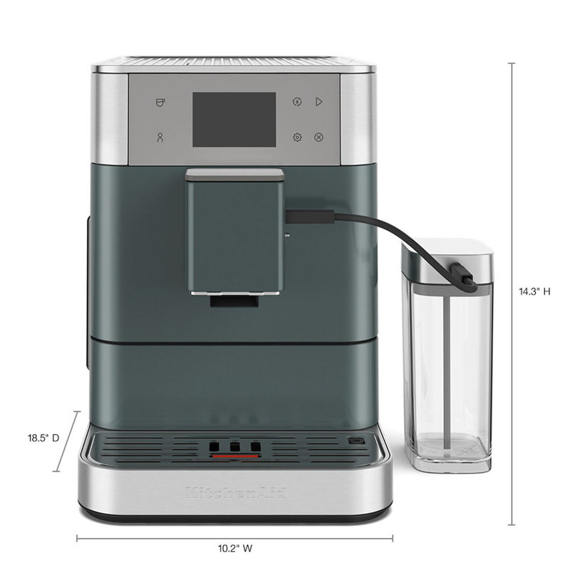 KitchenAid Fully Automatic Espresso Machine in Juniper, Blue