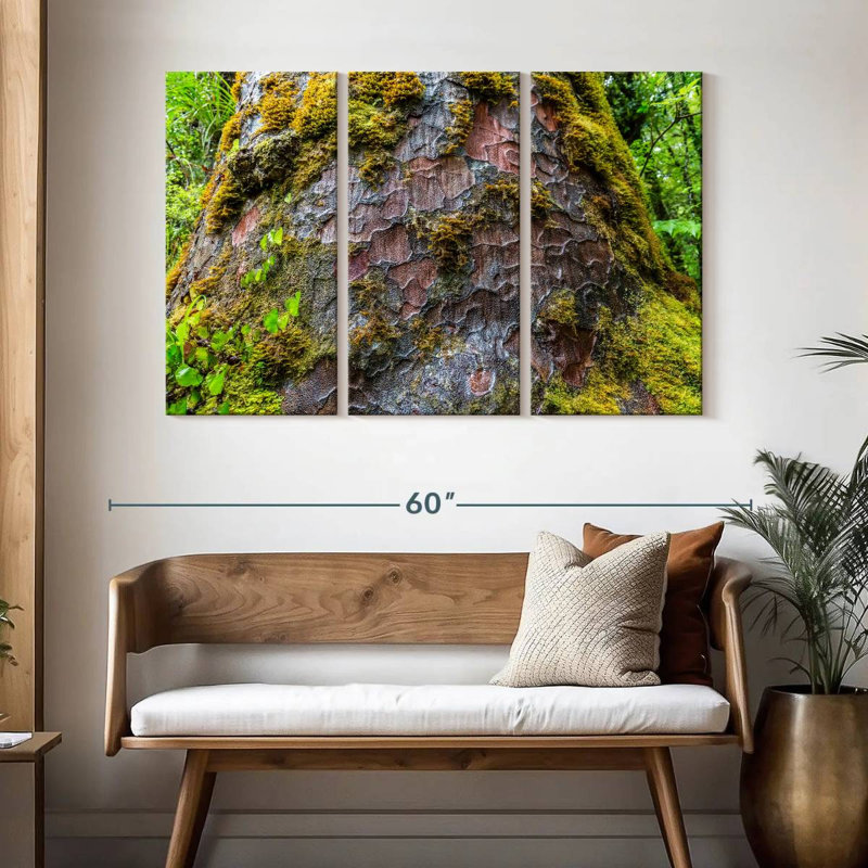 Mossy Kauri Tree, 32" H x 50" W