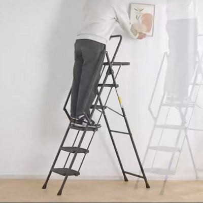 5-Step Ladder, Foldable Step Stool