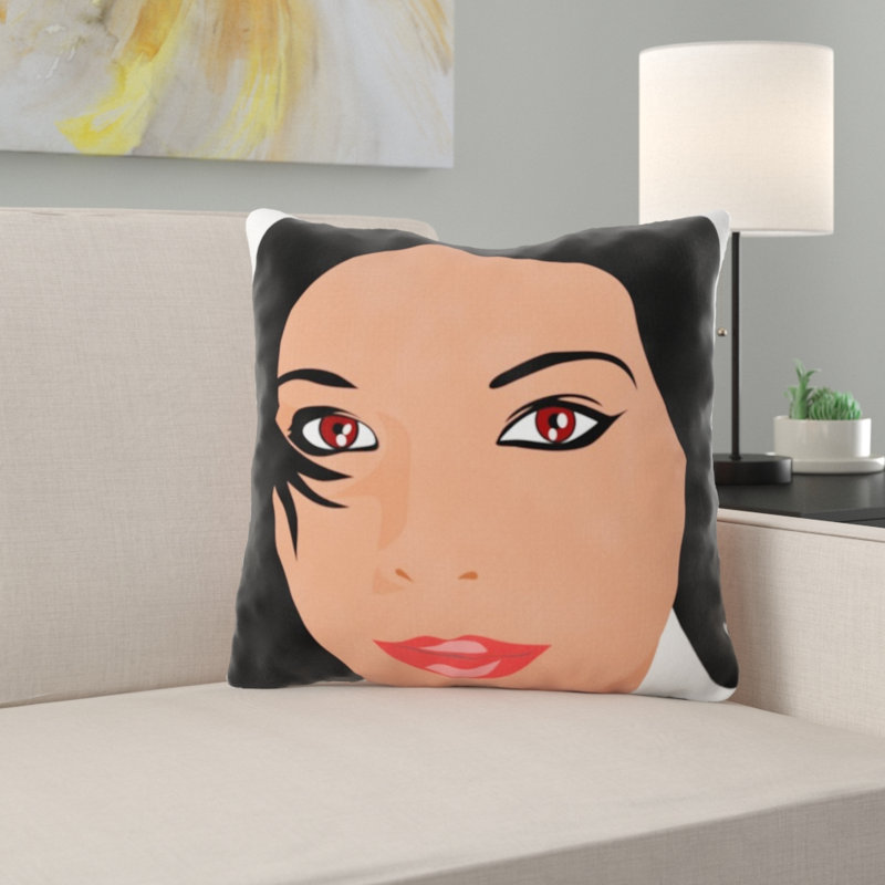 Coussin décoratif beauté