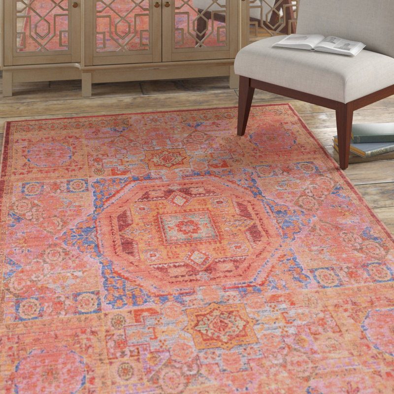 Thanh Performance Oriental Rug, Rectangle 4' x 6'