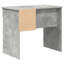 Desk With Storage 90X49.5X75 Cm Engineered Wood-1180151891