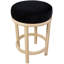 Tabouret de comptoir en velours Monette-888047067-900618415