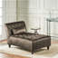 Tufted Chaise Lounge With Birch Leg-537648306