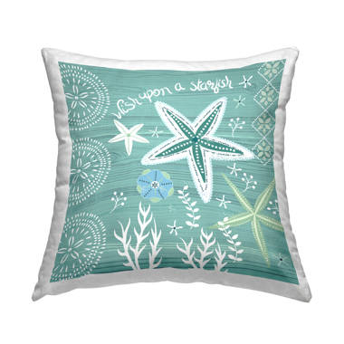 Bungalow Rose Embroidered Cotton Throw Pillow