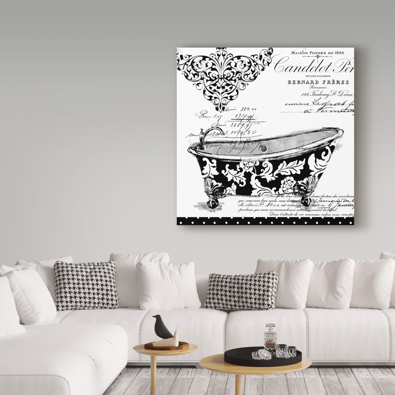 «Boudoir II» par Jadaya, impression sur toile tendue, H 35 po x l 35 po