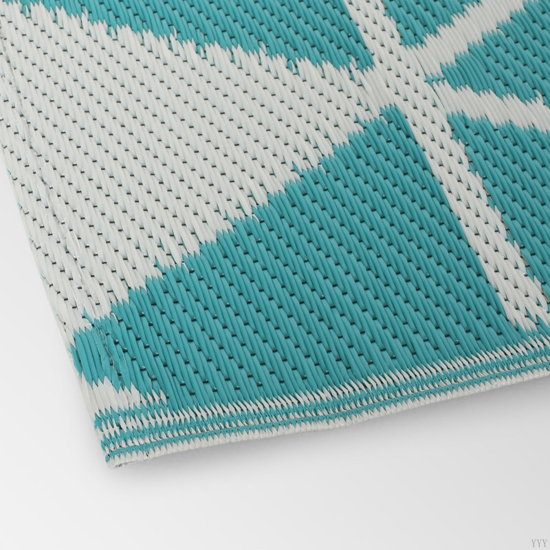 HERRINGBONE 4" X 6" PP RUG