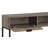 Galeno Rustic Oak With Black Finished Legs Writing Desk
