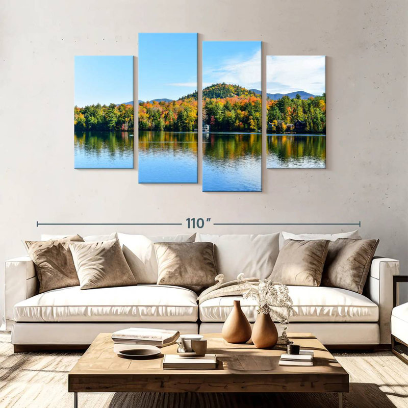 Alvord Adirondacks Fall Foliage, 54" H x 84" W