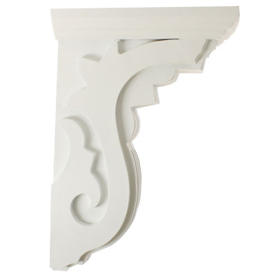 Endurathane Piedmont Corbel, 6"W x 11"D x 16 1/4"H, Factory Primed