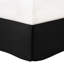 Grand, microfibre, édredon et drap 9 pièces, tissu écossais noir sarcelle, preuve