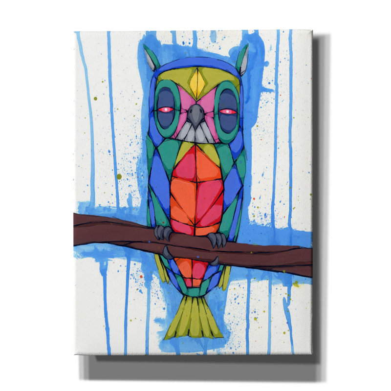 Sur toile, H 54 po x l 40 po x P 1,5 po