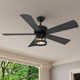 Clarence 56'' 5 Blade Ceiling Fan with Light Kit