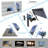 Wi-Fi IP Bullet Camera (3-Pack 1080p) with Solar Powered Off-Grid Generator 650WH kit (100W Panel)