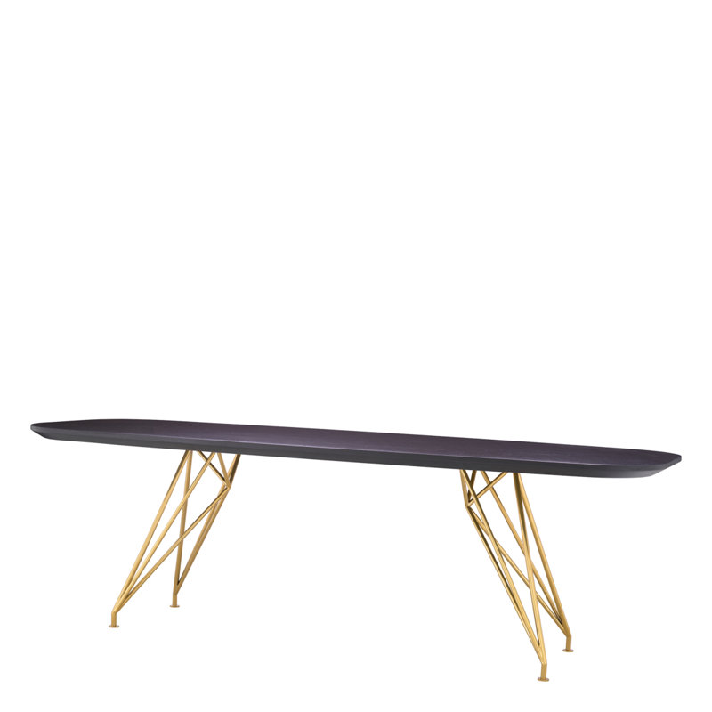 Levante Metal Base Dining Table
