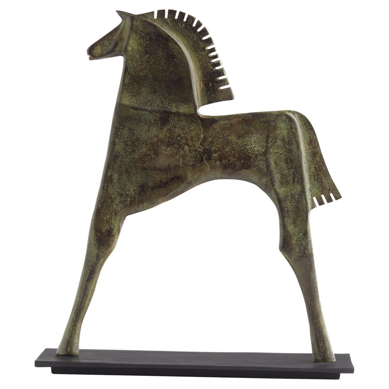Etruscan 18.25" H Handmade Animals Figurine / Sculpture