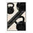 Machine Washable Aust Kettlebell Workout Modern & Contemporary Geometric Rug in Black – Black Binding-623057921