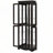 Elegant Lighted 6-Tier Glass Curio Display Cabinet For Collectibles-1468836647