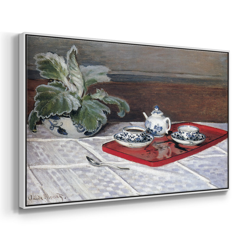 The Tea Service, 1872, reproduction d'art sur toile